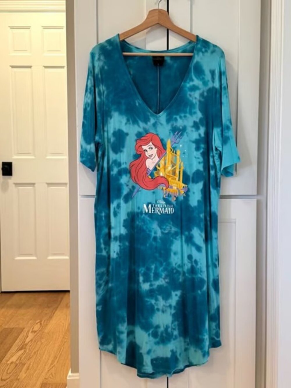 Torrid Disney Princess Tie Dye Little Mermaid Ariel Dress Womens